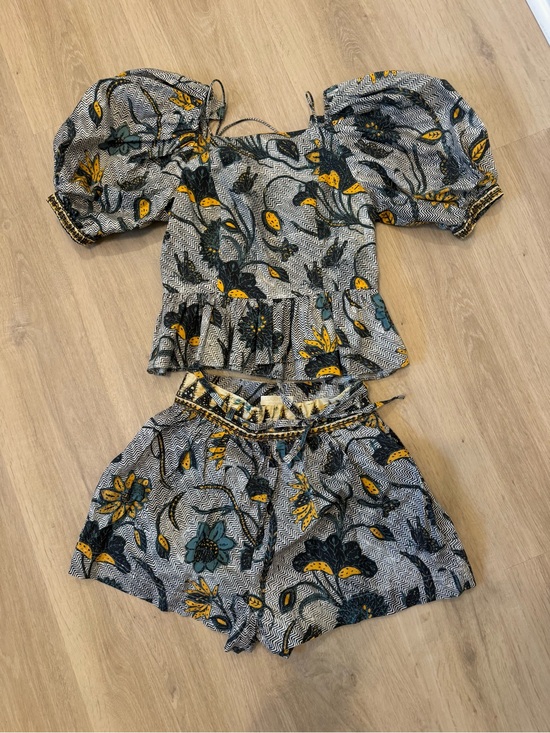 Ulla Johnson Tops - Ulla Johnson Carlotta Blouse Set in Portofino Botanical Print